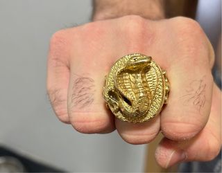 Sello Oro 18k 55.70g Cobra