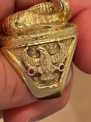 Sello Oro 18k 55.70g Cobra