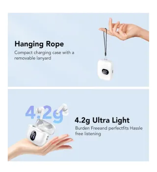 Auriculares Bluetooth QXQ 2025 Blancos