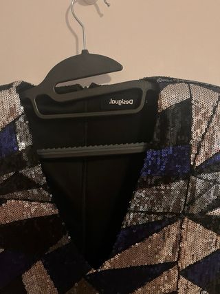 Vestido fiesta Desigual lentejuelas