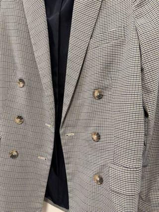 Blazer cuadros Stradivarius Talla XS