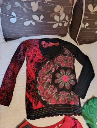 Lote 3 Camisetas Desigual Talla M