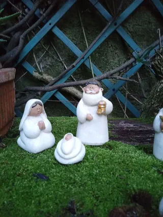 Personaggi presepe terracotta nuovi h cm 12 e9