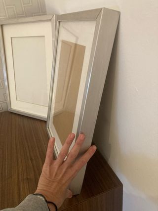 2 Marcos de Fotos Plateados