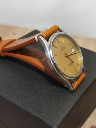 Omega Seamaster Quartz Reloj Dorado