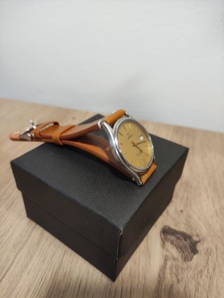 Omega Seamaster Quartz Reloj Dorado