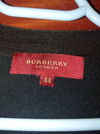 Cárdigan Burberry Negro Mujer Talla XL
