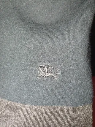 Cárdigan Burberry Negro Mujer Talla XL