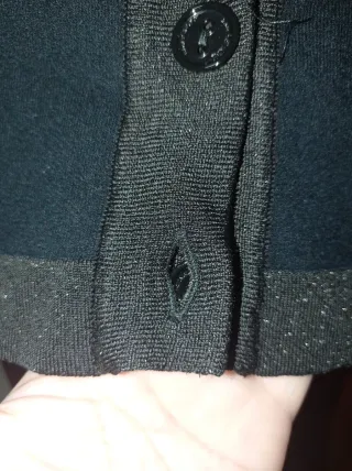 Cárdigan Burberry Negro Mujer Talla XL