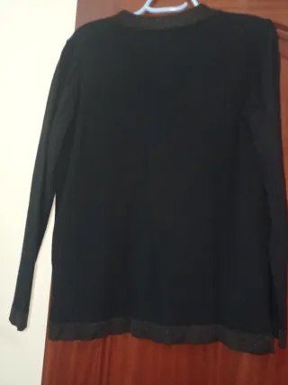 Cárdigan Burberry Negro Mujer Talla XL