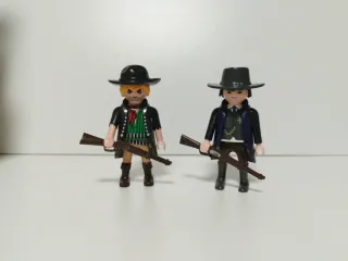 Playmobil Forastero Bandido sheriff Western