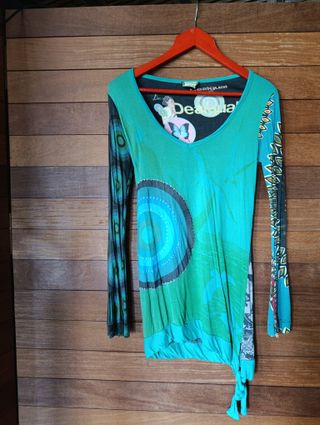 Camiseta Desigual Manga Larga XL