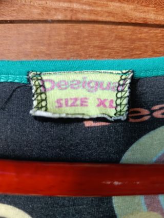 Camiseta Desigual Manga Larga XL