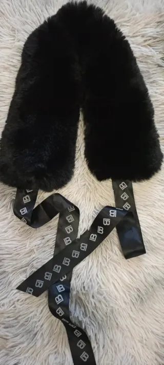 Collo sciarpa ecopelliccia Laura Biagiotti nero