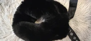 Collo sciarpa ecopelliccia Laura Biagiotti nero