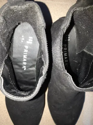 Botines negros talla 37