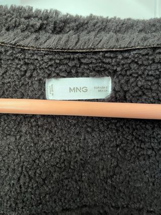 Chaqueta Borrego Mango Marrón