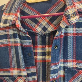 Sobrecamisa cuadros ZARA