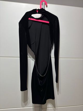 Vestido Terciopelo Negro