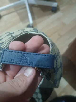 Gorra Gucci GG Beige y Marrón