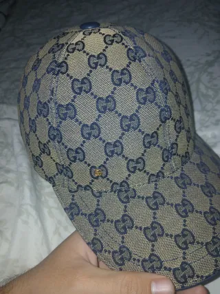 Gorra Gucci GG Beige y Marrón