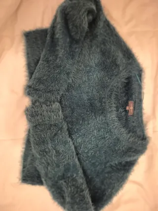 Jersey corto Surkana.Manga larga.Color verde.