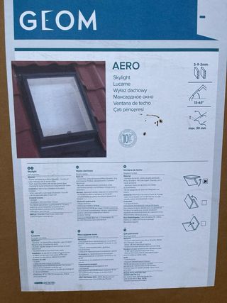 Ventana Claraboya Tragaluz GEOM AERO Negociable