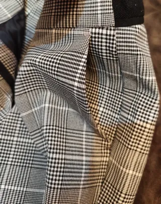 Pantalón cuadros Zara Talla S