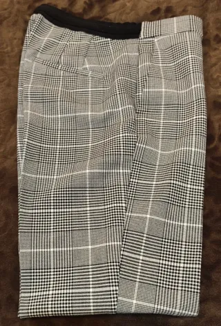 Pantalón cuadros Zara Talla S