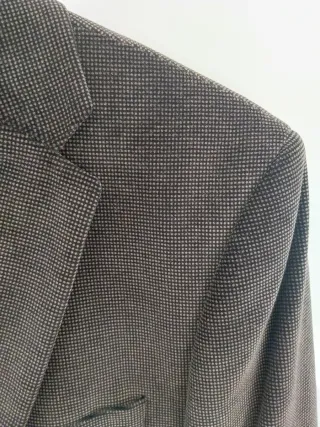 Americana terciopelo hombre marrón