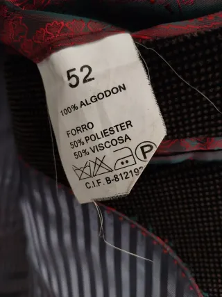 Americana terciopelo hombre marrón