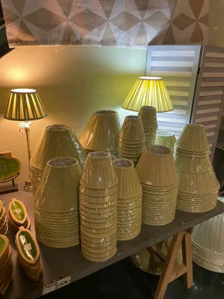 Paralumi per lampade in tessuto, varie misure