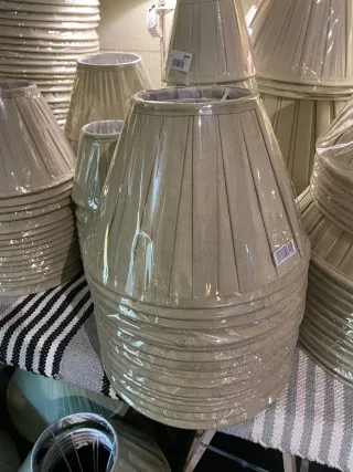 Paralumi per lampade in tessuto, varie misure