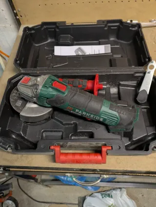 Amoladora Angular Parkside Recargable