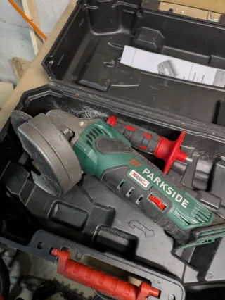 Amoladora Angular Parkside Recargable