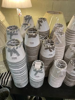 Paralumi a pinza per lampade