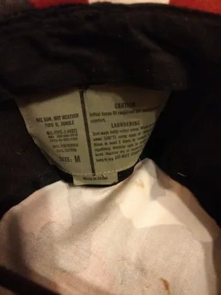 Sombrero militar talla M