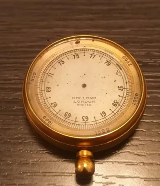Antiguo Altímetro - Barómetro DOLLOND