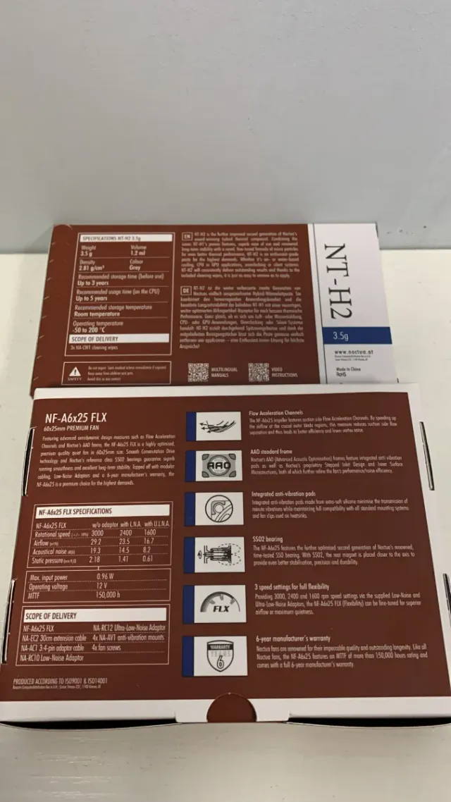 Ventilador Noctua NF-A6x25 FLX lote 2