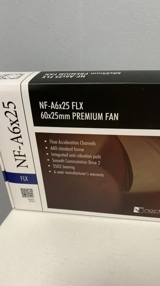 Ventilador Noctua NF-A6x25 FLX lote 2