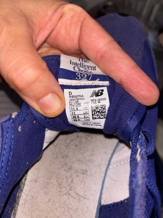 Zapatillas New Balance 327 Azul Eléctrico T45.5