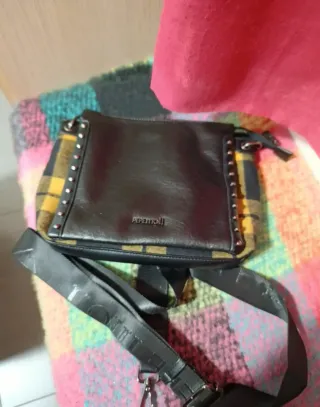 Bolso Pepe Moll Negro y Multicolor