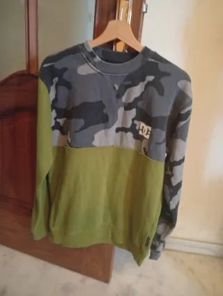 Sudadera DC Shoes Camuflaje y Verde