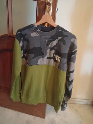 Sudadera DC Shoes Camuflaje y Verde