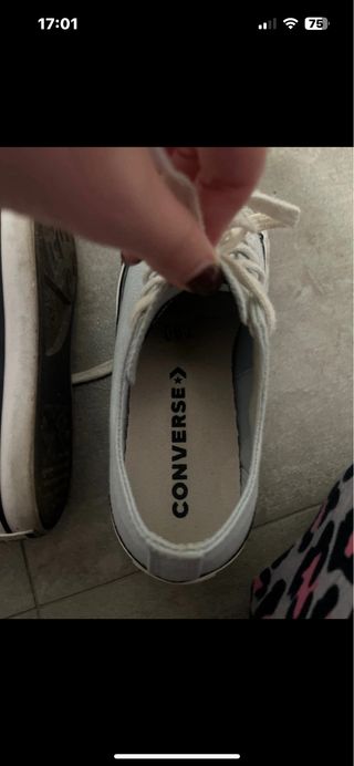 Converse Azzurre Platform Sneakers