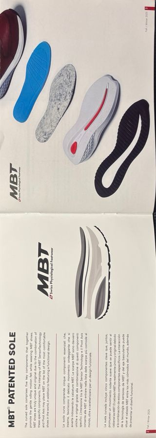 Zapatillas MBT Beige y Blancas