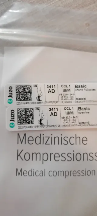 Calze compressive Juzo Basic NUOVE