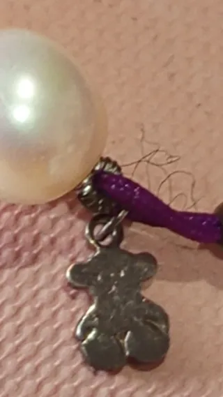 Pulsera Tous ajustable perlas