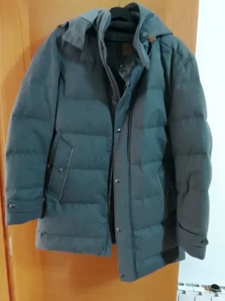 Chaqueta Massimo Dutti Talla L Gris