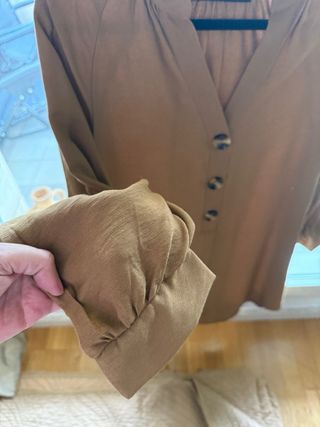 Camisa Zara Basic Manga Larga Talla XL